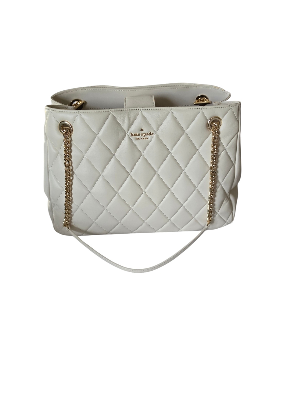 kate spade Carey Quilted Chain-Handle Tote